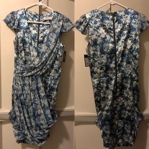 GUESS navy multicolor dress.